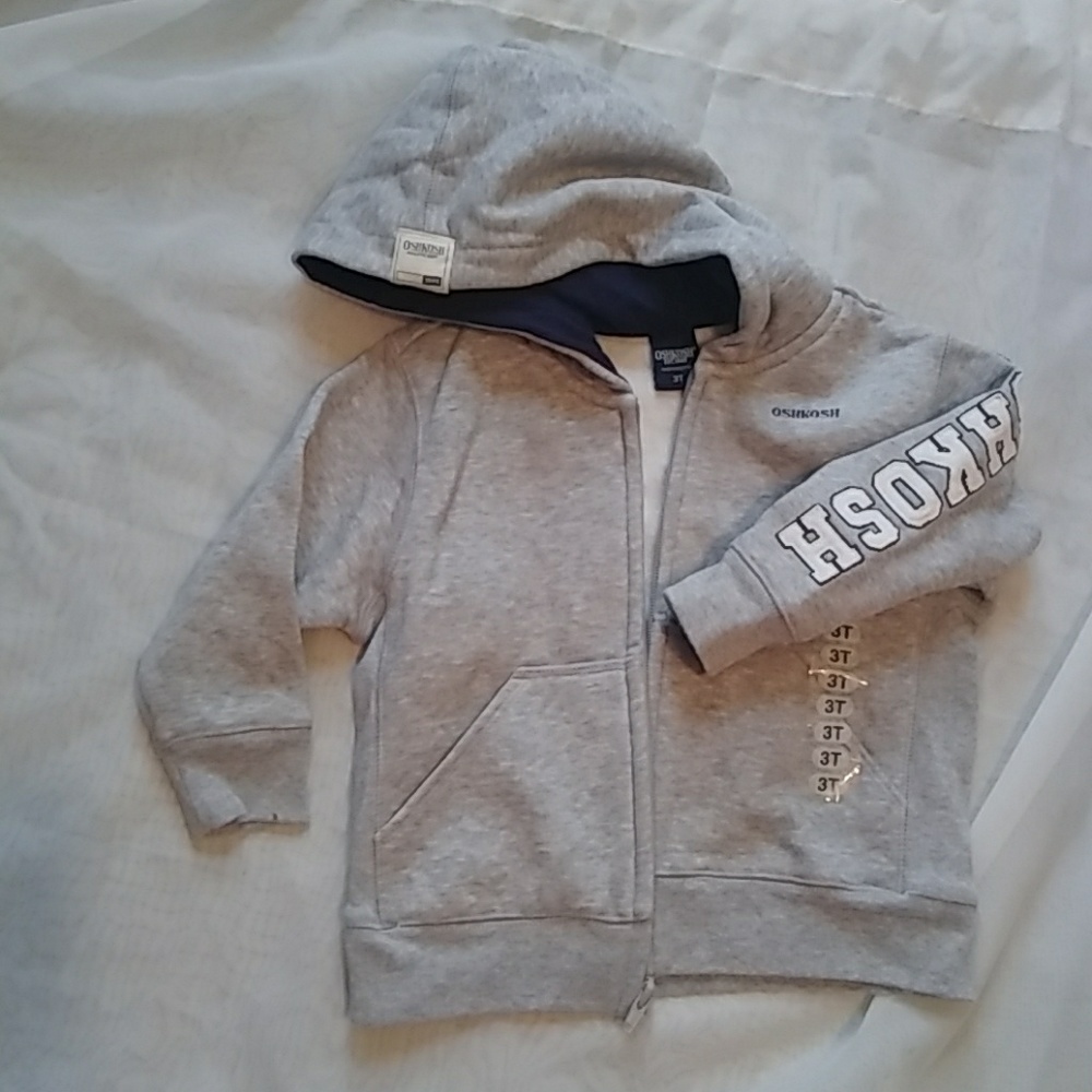 OshKosh B'Gosh hoodie with zipper